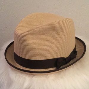 Men’s Straw Stetson Fedora